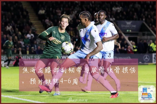 焦海龙膝部副韧带与股骨软骨损伤，预计缺阵4-6周